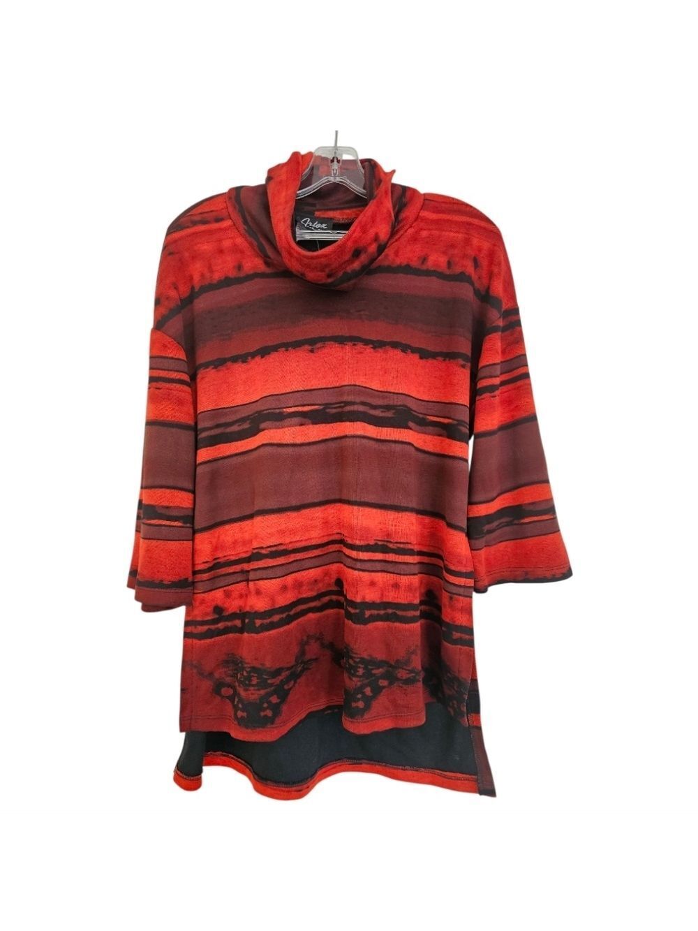 ARTEX Cowl Neck Tunic Top Made In Canada Size Medium NWT